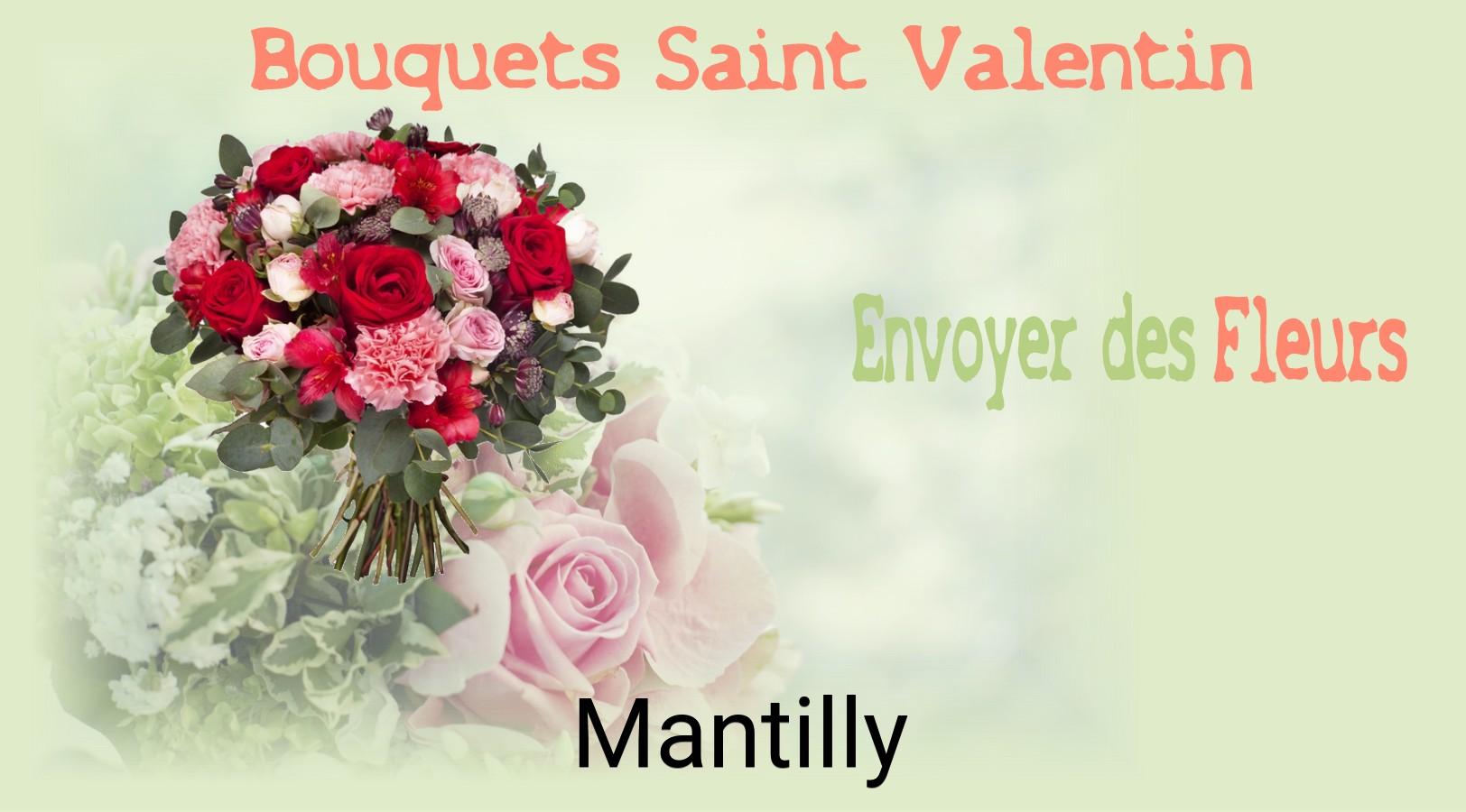 Roses de Saint-Valentin livrées à Mantilly